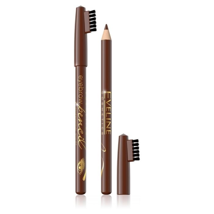 Sparse or uneven eyebrows - Cosmetics Eveline Eyebrow Pencil Light Brown 1