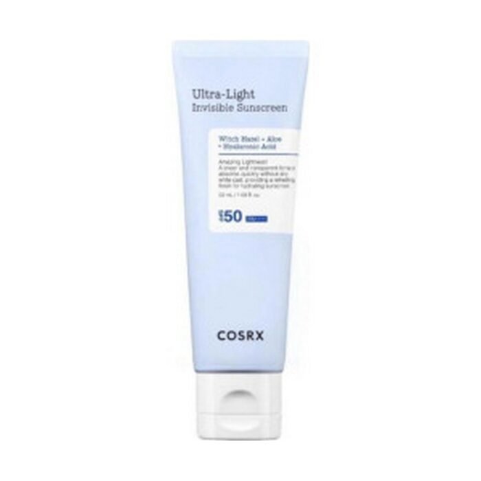 Greasy, heavy sunscreens that clog pores,-Cosrx,Ultra-Light Invisible Sunscreen SPF50,50 ml,