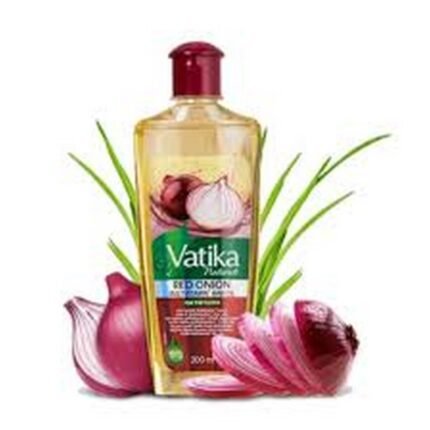 Excessive hair fall and weakened roots,- Dabur,Vatika Naturals Red Onion Hair Oil, 200ml,