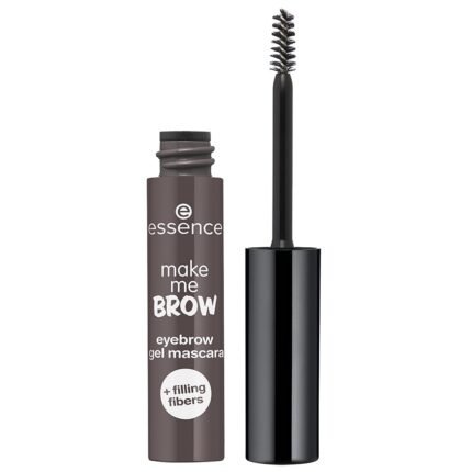 Sparse or uneven eyebrows needing color and definition - Essence Make Me Brow Eyebrow Gel Mascara 04 Ashy