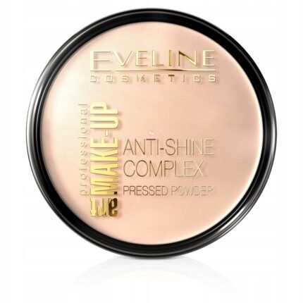 Excess shine and oil on the face - Eveline Cosmetics Art Make-Up Anti-Shine Complex Pressed Powder