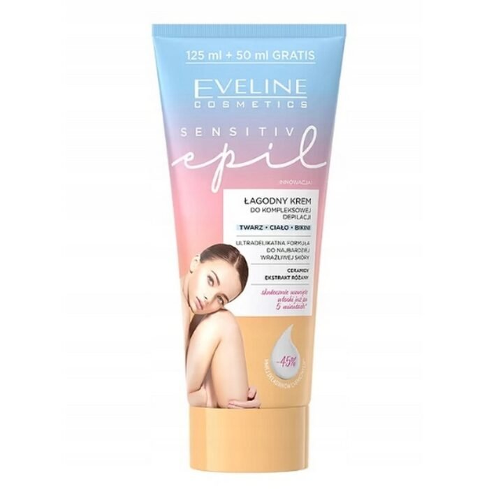 Hair removal creams irritating very sensitive skin,-Eveline, Sensiitiv Epil Depilatory Cream, 175ml,
