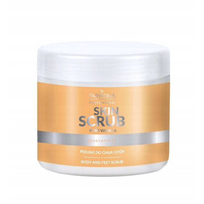 Dry, rough skin texture - FARMONA SKIN SCRUB BODY SCRUB VANILLA 500g
