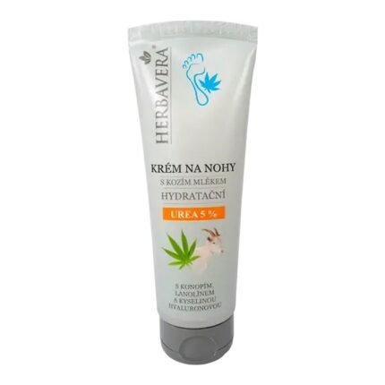 Dry, cracked feet - Herbavera foot cream with goat milk and Urea 120 ml