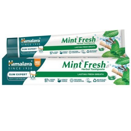Bad breath and oral odor - Himalaya Mint Fresh Herbal Toothpaste for Fresh Breath 75ml
