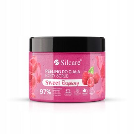 Dry and Rough Skin - Silcare Sweet Raspberry Body Scrub Washing Gel 350g