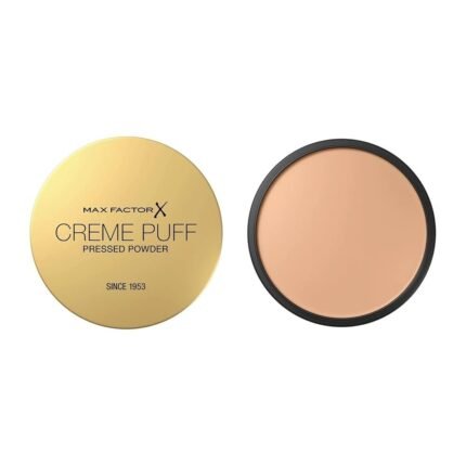 Excess oil and shine on the skin - Max Factor Creme Puff Pressed Powder 13