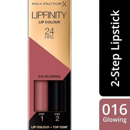Lip color fading or transferring throughout the day,-Max Factor Lipfinity Lipstick 016 Glowing, 4.2 g,