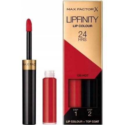 Lipstick fading or transferring within hours,-Max Factor Lipfinity Lipstick 120 Hot 4.2 g,