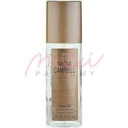 Daily odor concerns needing long-lasting freshness – Naomi Campbell, Woman Deodorant Glass, 75 ml,