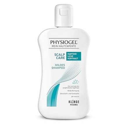 Dry, flaky, or itchy scalp-Physiogel scalp care, mild shampoo, 250 ml, Scalp irritation due to harsh cleansers-Physiogel scalp care, mild shampoo, 250 ml, Disruption of natural scalp pH-Physiogel scalp care, mild shampoo, 250 ml, Over‑sensitivity to fragrances or preservatives-Physiogel scalp care, mild shampoo, 250 ml