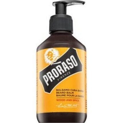Itchiness and irritation from new beard growth,-Proraso, Beard Balm Wood and Spice,300ml,