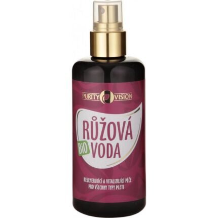 Dry and dehydrated skin - Purity Vision, Organic Rose Water Spray 200 ml,