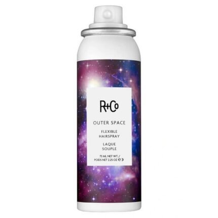 Coiffures Raides ou Craquantes-Laque flexible R+Co Outer Space 75ml