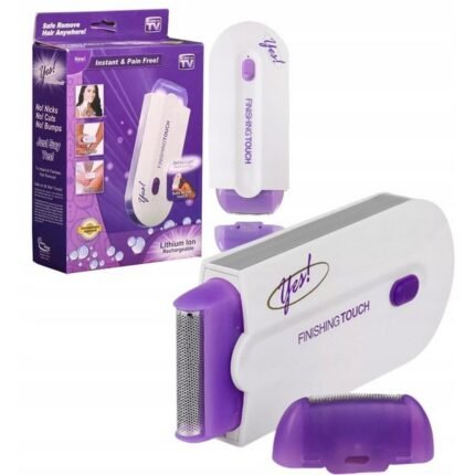 Fine facial or body hair difficult to see and remove,-RETOO U016, DEPILATOR FINISHING TOUCH SHAVER YES LED,