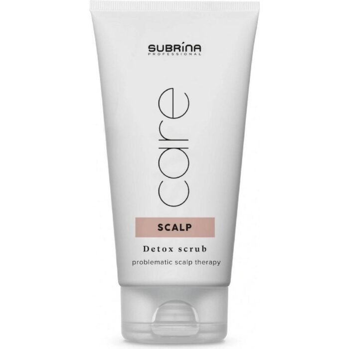Scalp buildup from styling products-Subrina Care Scalp Detox scrub detox peeling 150 ml, Excess sebum and oiliness-Subrina Care Scalp Detox scrub detox peeling 150 ml, Itchy or flaky scalp-Subrina Care Scalp Detox scrub detox peeling 150 ml, Poor scalp circulation and clogged follicles-Subrina Care Scalp Detox scrub detox peeling 150 ml