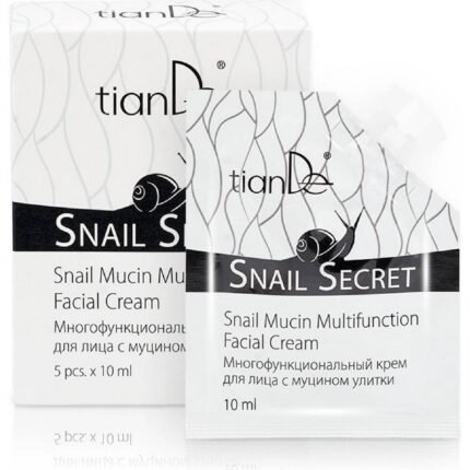 Fine lines and wrinkles around the eyes - tianDe multifunctional eye cream with snail mucin 5 x 10 ml