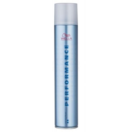 Provides strong, durable hold for all-day styling - Wella Performance Hairspray 500ml Weak Hold