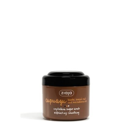 Peau rugueuse et sèche - Ziaja, Gommage Corps Exfoliant et Lissant au Sucre Cristallin de Cupuaçu 200 ml