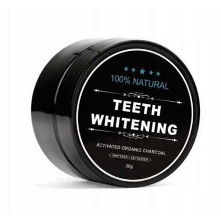 Stubborn tooth stains - Noble 30g Charcoal Teeth Whitening Powder