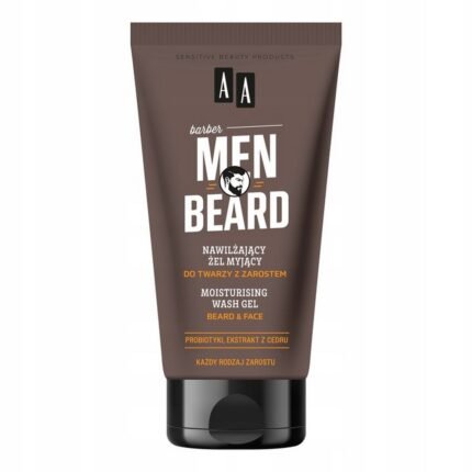 Need for daily cleansing of beard and skin,-AA, Men Beard Moisturizing Face Wash Gel for Bearded People, 150 ml,