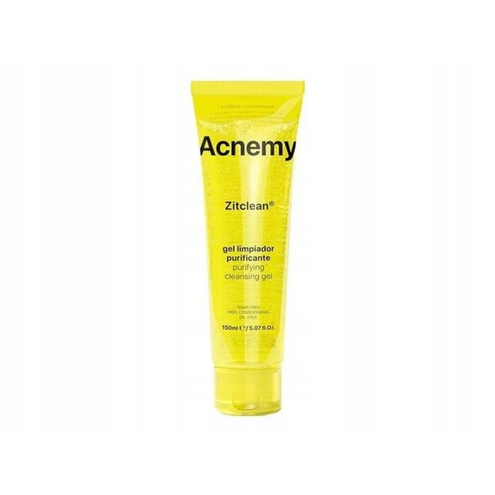 Oily and acne-prone skin,-ACNEMY, ZITCLEAN Cleansing Facial Wash Gel, 150 ml,