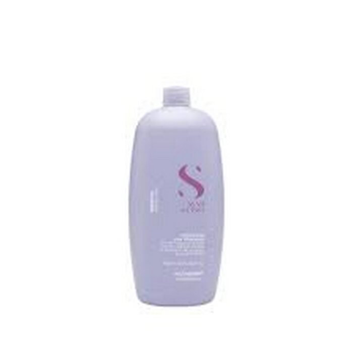 Cheveux frisottis et indisciplinés nécessitant douceur – Alfaparf, Après-Shampoing Semi Di Lino Lissant, 1000 ml,