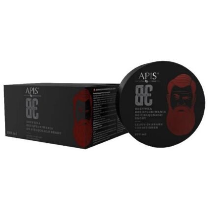 Coarse and rough beard hair-APIS Beard Care conditioner without rinsing for beard care 100ml,