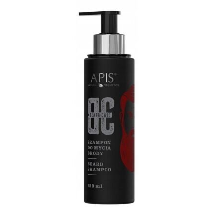 Dirty or oily beard,-Apis, Beard Care Shampoo for Regular Beards, 150ml,