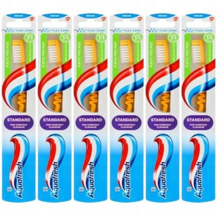 Difficulty managing oral care for the whole family, –Aquafresh, Toothbrush for the Whole Family, 6 pcs,