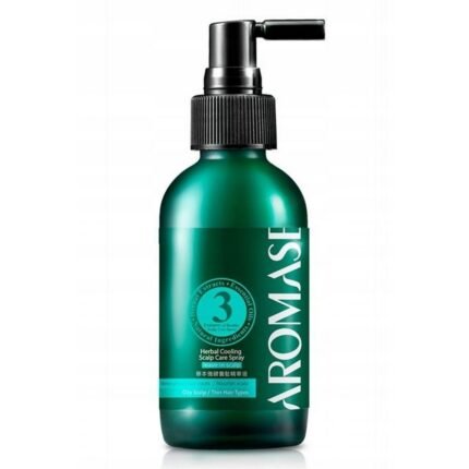 Dry or irritated scalp,-Aromase, Herbal Cooling Scalp Spray, 115ML,
