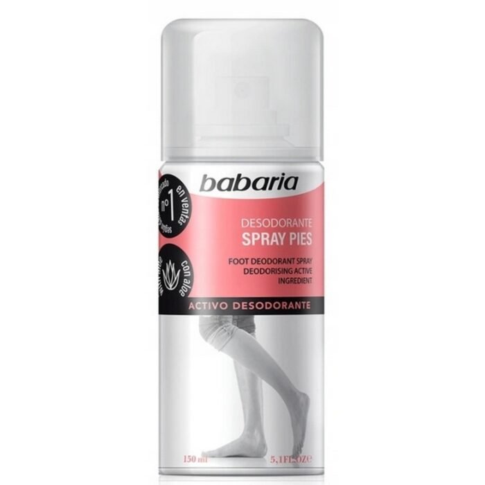 Excessive foot sweating - BABARIA FOOT DEODORANT SPRAY ANTI-SWEAT 150ml
