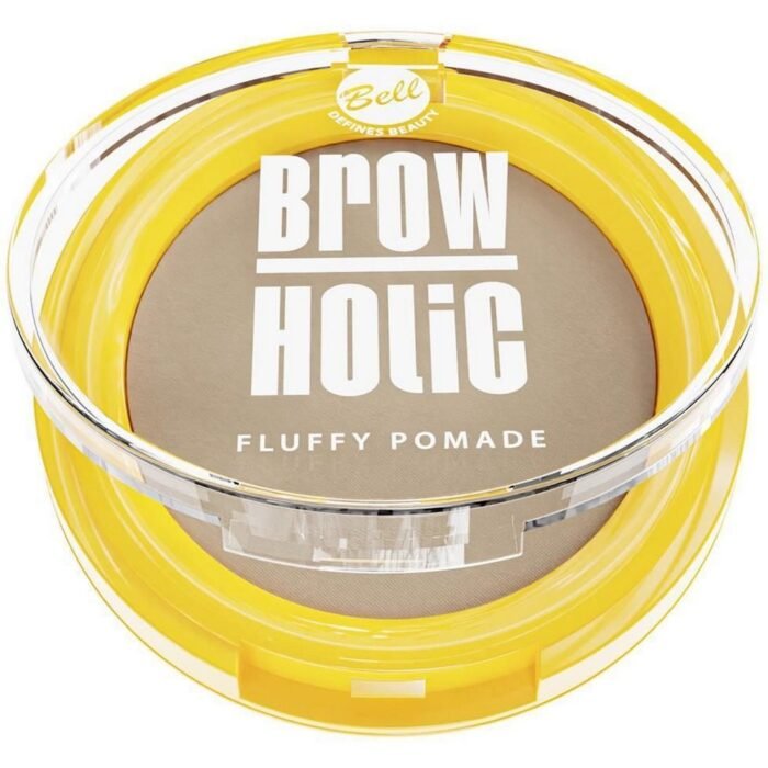 Difficulty achieving fluffy, natural-looking blonde brows - Bell Brow-Holic Fluffy Eyebrow Pomade 01 Blonde