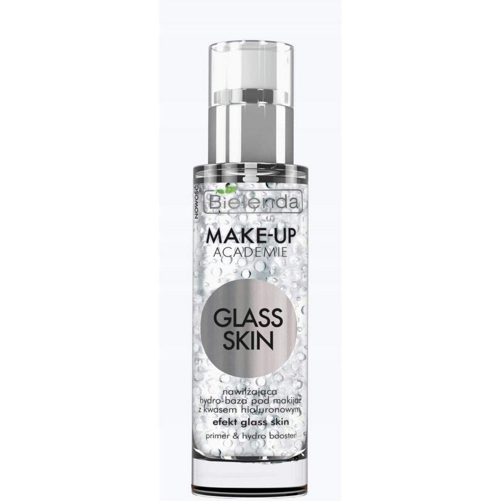 bielenda glass skin moisturizing hydro makeup base with hyaluronic acid 30 ml Dry and dull-looking skin - Bielenda, GLASS SKIN Moisturizing hydro-makeup base with hyaluronic acid 30 ml,