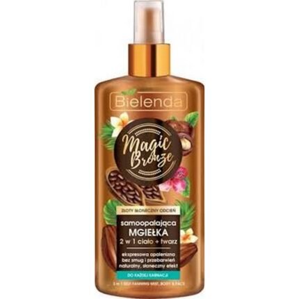 Dull or pale skin needing a sun-kissed glow, –BIELENDA, Self-Tanning Coconut Mist 2 in 1, 150 ml,