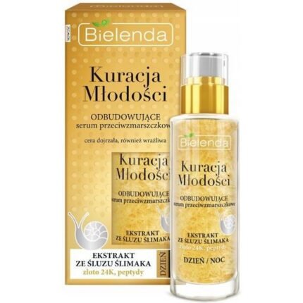 Fine lines and wrinkles - Bielenda Youth Treatment Regenerating Anti-Wrinkle Serum Day/Night 30 ml,