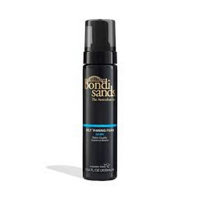Difficulty achieving a deep, dark tan with self-tanners, –Bondi Sands, Self-Tanning Dark Foam, 200 ml,