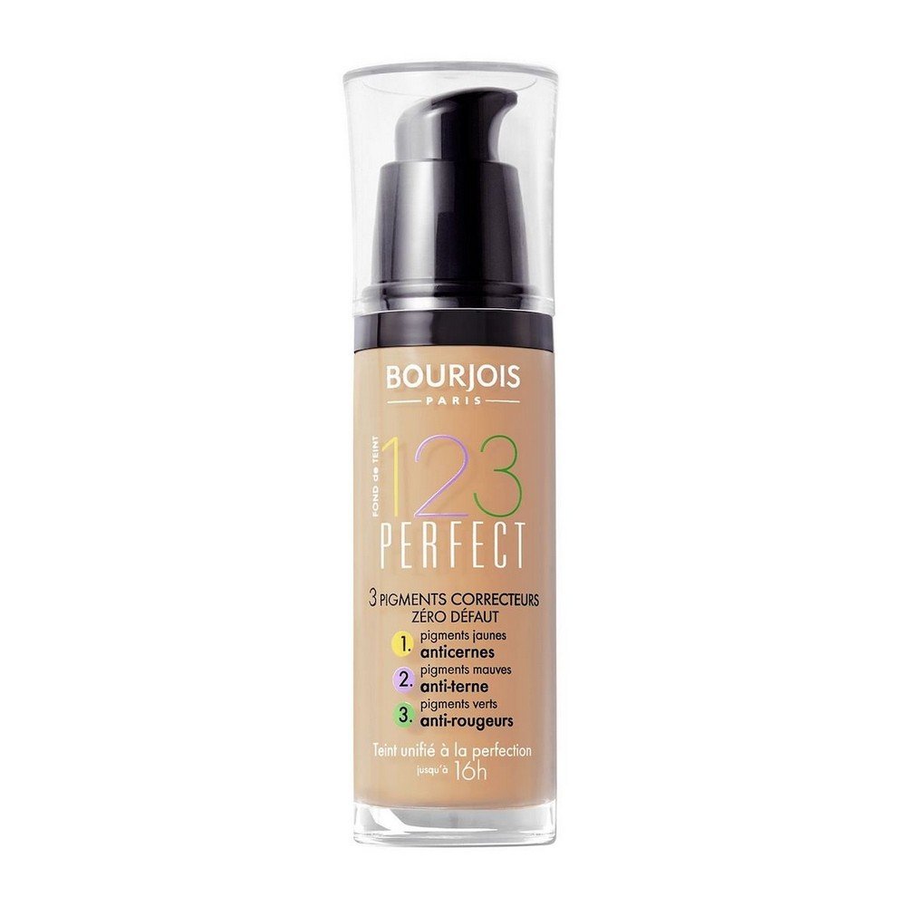 bourjois 123 perfect foundation podklad ujednolicajacy 53 light beige Uneven skin tone - Bourjois 123 Perfect Foundation 53 Light Beige