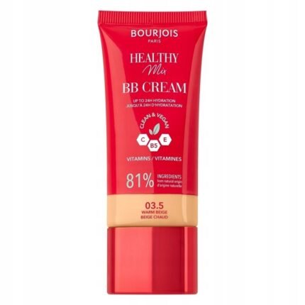 Dull and tired-looking skin - Bourjois Healthy Mix BB Cream 3.5 Warm Beige NEW