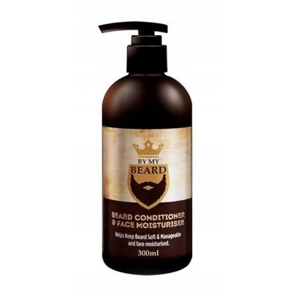 Dry, rough, or brittle beard,-By My Beard, Conditioner for Beard and Mustache Care 2x, 300ml,