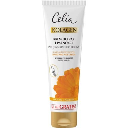 Dry, rough hands - Celia, Collagen Hand and Nail Cream with Calendula 125ml,