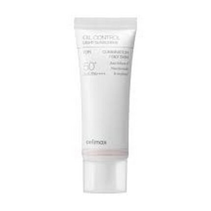 Skin damage caused by harmful sun rays, –Celimax, Oil Control Light Sunscreen SPF50+, 40ml,