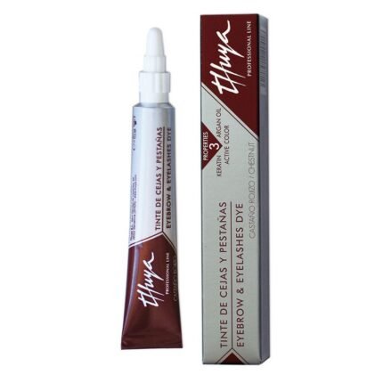 Fading or uneven eyebrow and eyelash color - Thuya Chestnut Argan-keratin dye