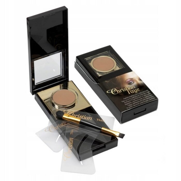 Sparse or uneven eyebrow hair - Christian Faye Semi-Permanent Brow Powder Brown