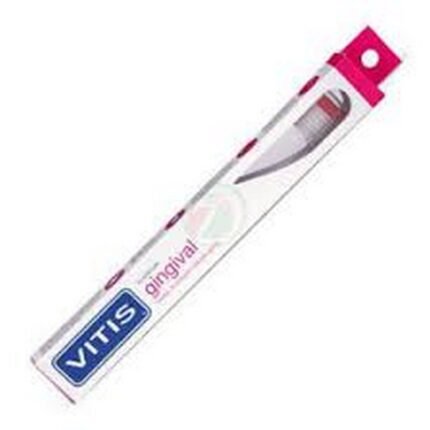 Irritation caused by hard toothbrush bristles, –Dentaid, Vitis Gingival Toothbrush, 1 pc.,