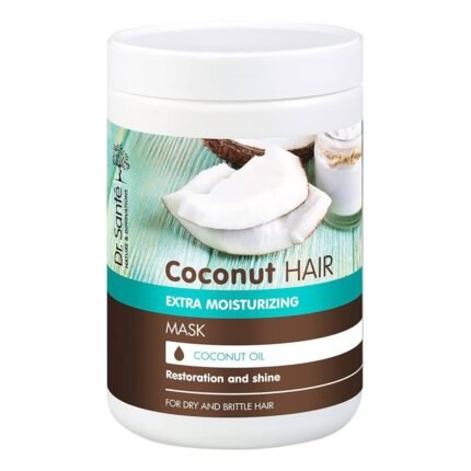 Dry and brittle hair - Dr. Sante Coconut Hair Extra Moisturizing Regenerating Mask for Dry and Brittle Hair 1000ml