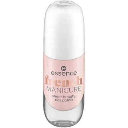 Uneven nail color - Essence French Manicure Sheer Beauty Nail Polish 8ml No. 01 Peach Please!