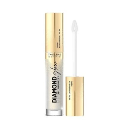 Lack of shine and gloss on lips - Eveline Cosmetics Lip Gloss DIAMOND GLOW 07