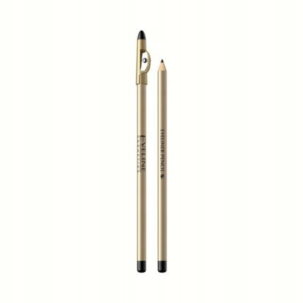 Smudging and fading of eyeliner throughout the day - Eveline Cosmetics Eyeliner Pencil black