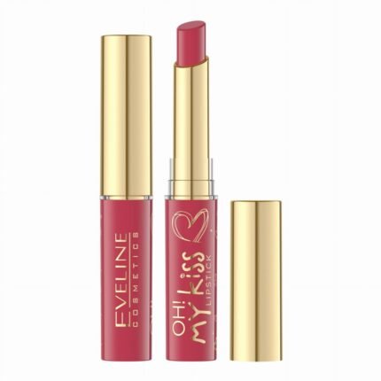 Dry, cracked lips - Eveline Cosmetics Oh! My Kiss Lipstick 03 Let's Go Joan